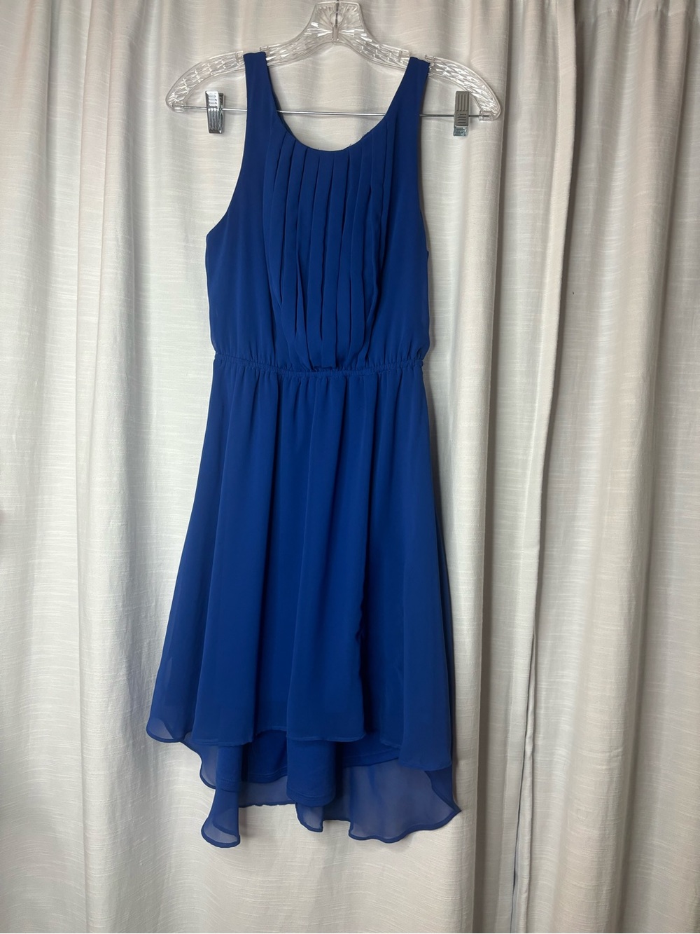 Candie's Royal Blue High-Low Dress